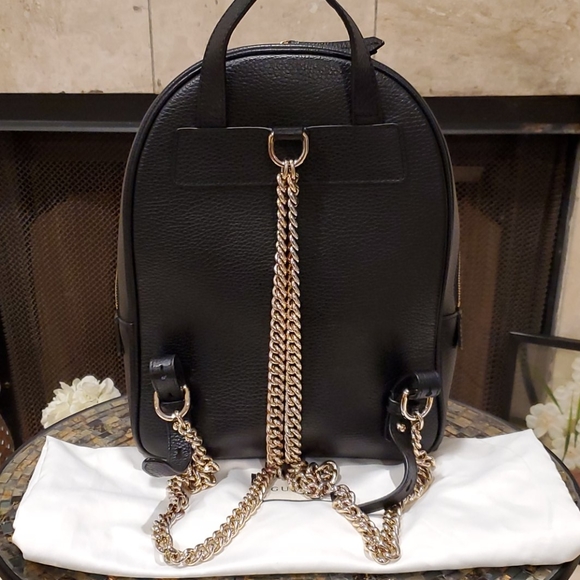 💯% Auth Gucci Soho Chain Backpack - Picture 5 of 8